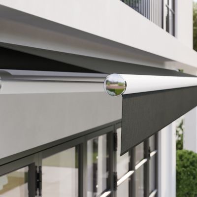 Offene Gelenkarmmarkise für große Terrassen und Balkone: markilux 1600